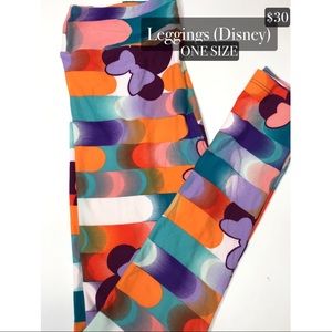 NEW LULAROE DISNEY COLLECTION ONE SIZE LEGGINGS